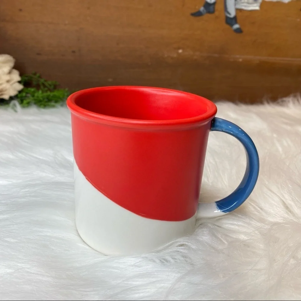 Starbucks matte red